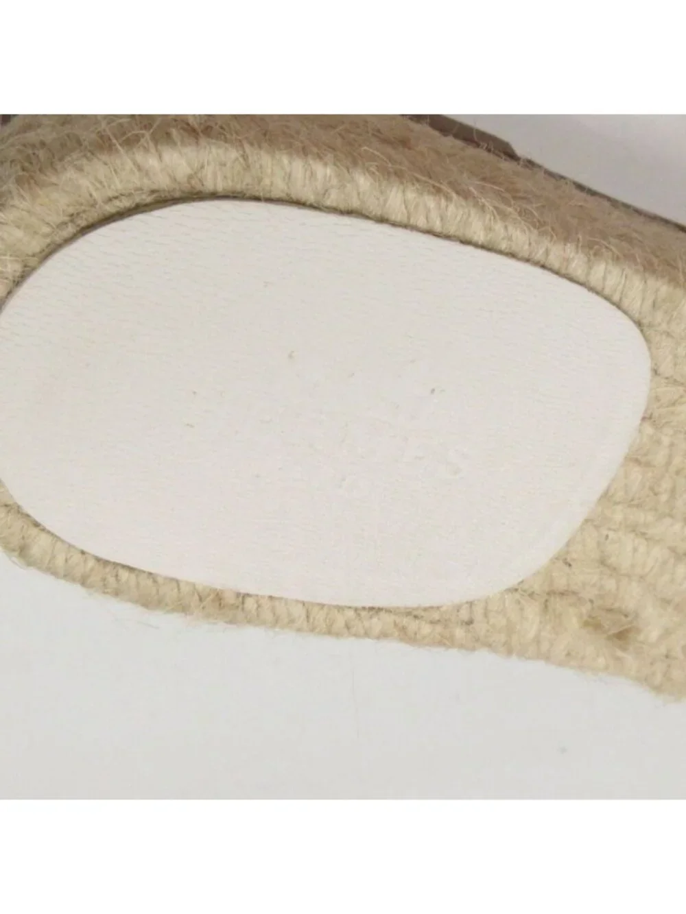 Hermes Sandals Famosa Chaine D'ancre Motif Leather Espadrilles Jute Shoes